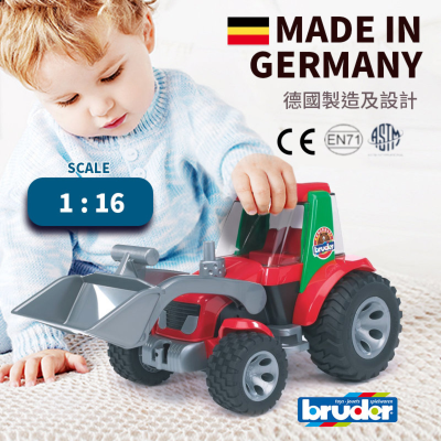 Bruber - 玩具車 - 拖拉機 I 德國製造 I 1:16彷真模型車